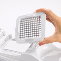 Groothandel Hoge Kwaliteit Plastic Industriële Handleiding Chopper Veg Keukengerei Groente Chopper