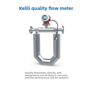 مقياس تدفق كتلة <span class=keywords><strong>Coriolis</strong></span> من الفولاذ المقاوم للصدأ عالي الدقة مستشعر متكامل لقياس تدفق الماء والهواء السائل من نوع U-Tube - Product Image 4