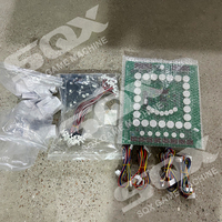 Kit de jeu de flipper DIY SQX Mario-01 en métal avec garantie d'un an, 110/220V, résistant aux intempéries, en anglais
