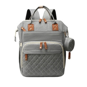 FULIYA Multifunktion aler Mama-Rucksack mit USB-<span class=keywords><strong>Baby</strong></span> tasche Aufbewahrung Reise windel Tragbare Mama-Tasche - Product Image 1