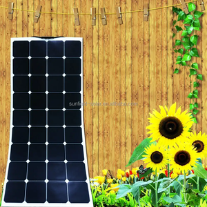 Sunfield Pliable Sunpower Haute Efficacité Retour Contact 120W 130Wp <span class=keywords><strong>150w</strong></span> ETFE Panneaux Solaires Semi Flexibles <span class=keywords><strong>pour</strong></span> Bateau RVs Voitures de Golf - Product Image 5