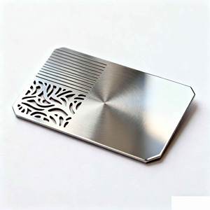 OEM/ODM Metal Card Customized High Quality Luxury Hollow and Embossing Stainless Steel NFC Gold Business Card - Product Image 3