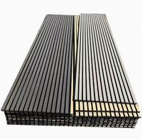 Échantillon Gratuit - Panneau Acoustique Moderne pour Décoration Intérieure, Absorption Sonore, avec Design Graphique, Panneau Mural à Lattes en MDF pour Hôtels et Appartements