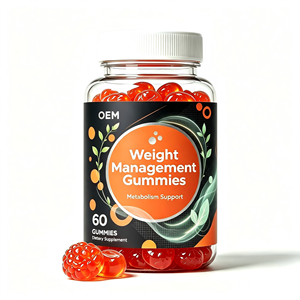 Gomitas para el Control de Peso OEM, Gomitas Avanzadas para Apoyar el Metabolismo con BHB, Berberina, Extracto de Té Verde y Vinagre de Sidra de Manzana - Product Image 1