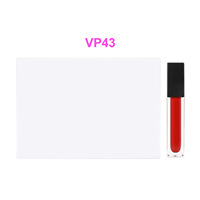Ensemble de 5 gloss à lèvres sur mesure, parfum et couleur personnalisés, qualité professionnelle, marque privée, vente en gros, coffret cadeau de maquillage professionnel