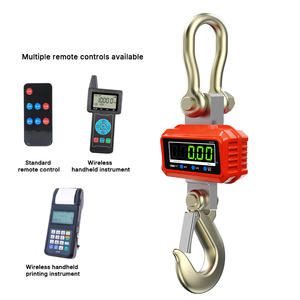 เครื่องชั่งแบบดิจิตอล LED พร้อมรีโมทคอนโทรลอินฟราเรด รองรับการปรับแต่ง OEM/ODM รับน้ำหนักได้ 500 กก. พร้อมการปรับเทียบ - Product Image 1