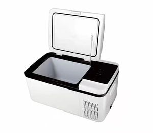 Réfrigérateur-congélateur portable 24V en plastique ABS, compresseur électrique, alimenté par batterie, pour voiture, camion, hôtel, <span class=keywords><strong>camping</strong></span> en plein air, voyage - Product Image 4