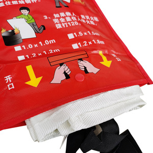 Manta Ignífuga de Fibra de Vidrio de 1.0x1.0m para Seguridad en el Hogar y la Cocina - Product Image 2
