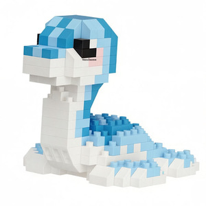 Kit de Construcción de Dinosaurios con Micro Bloques, 12 Estilos, Rompecabezas 3D para Niños de 6+ Años, Juguete Educativo STEM, Regalo, Modelo Animal Vibrante - Product Image 3