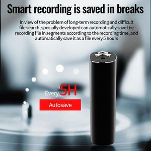 Grabadora de Voz Digital Activada por Voz, Personalizada de Fábrica, con 500 Horas de Autonomía, para Reuniones de Negocios, Clases de Estudiantes, Dispositivo de Grabación - Product Image 4