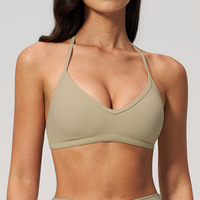 Soutien-gorge de sport sans couture pour femme, éco-responsable, idéal pour le fitness, bretelles en Y, pour la gym, style sexy, léger