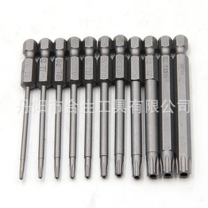 Torx <b>Screwdriver</b> <b>Bits</b> <b>Set</b> S2 50 75 100mm Hex Shank Industrial Grade Metric Tool Steel - Product Image 4