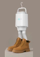 Séchoir à Linge Portable Multifonction, Opération Silencieuse, Petite Machine à Sécher 530W, Nettoyage en Profondeur, Sèche-linge de Voyage