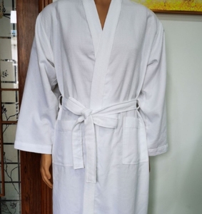 <span class=keywords><strong>Accappatoio</strong></span> in cotone waffle da <span class=keywords><strong>donna</strong></span>, tuta da sauna sottile, tuta per sudorazione, camicia da notte, <span class=keywords><strong>accappatoio</strong></span> da uomo ad asciugatura rapida, pigiama - Product Image 3