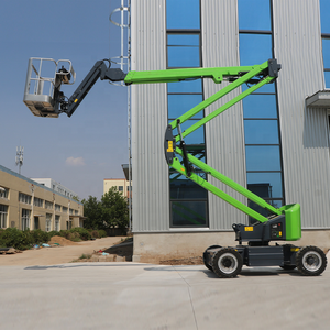 Reboque Montado Articulando Telescópico Boom Lift Selecionador De Cereja Elevador De Aranha Plataforma De Trabalho Aéreo Rebocável - Product Image 6