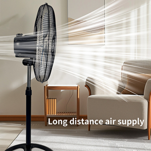 <span class=keywords><strong>Ventilador</strong></span> De Pedestal De pie eléctrico AC DC De 16 pulgadas De fábrica, Parrilla De malla De acero inoxidable para uso en exteriores y RV, <span class=keywords><strong>Ventilador</strong></span> De Pedestal barato - Product Image 4