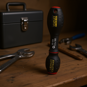 Stanley Fatmax Screwdriver 5.5x100mm Flat Head <b>Precision</b> <b>Tool</b> - Product Image 3