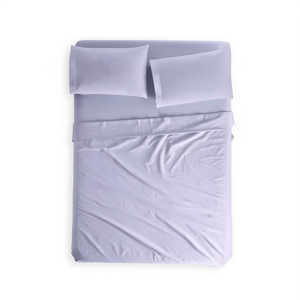 Juego de Sábanas Individuales Cabos Lavender, 4 Piezas, Estilo Sencillo, Ropa de Cama para el Hogar - Product Image 1