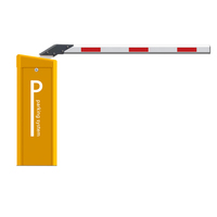 Barrière de stationnement automatique 2026 en gros d'usine, télécommande, moteur sans balais, indice de protection IP54, temps de fermeture de la barrière 0,6 s