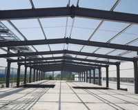 Structure en acier léger, entrepôt préfabriqué, écologique, design industriel de luxe personnalisé, haute résistance au vent