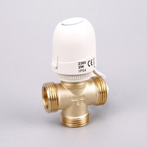 วาล์วไฟฟ้าทองเหลือง230V 2W IP54สำหรับเครื่องทำน้ำอุ่นอะไหล่ HVAC - Product Image 1