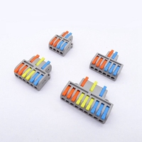 DF-93-Kabel-Anschluss Drei in neun aus L N G Draht-Splitter 2,5 Quadrat Quick Connect Terminal Block-Anschluss