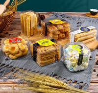 Lebensmittelechte Recycelbare Transparente Kunststoff-Spritzgussverpackungsboxen für Cupcakes, Süßigkeiten, Geschenke, Partyzubehör und Snacks