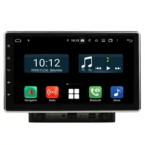 10.1 ”两din通用4 + 64G Android 10.0车载多媒体播放器，适用于所有带DVD gps navi立体声收音机音频系统