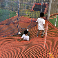 Aire de jeux trampoline en corde tressée pour l'extérieur avec bateau gonflable à bascule pour parcs, campings et centres de villégiature familiaux