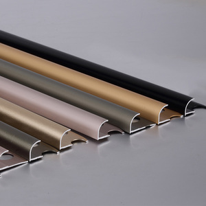 Foshan Metal de latón de acero inoxidable y accesorios de aluminio <span class=keywords><strong>PVC</strong></span> baldosas de cerámica moldura de borde de esquina de plástico laminado - Product Image 6