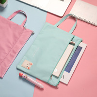Carpeta de Archivos A4 de Doble Capa con Diseño de Dibujos Animados, Organizador de Archivos Portátil, Portafolio Creativo Impermeable, Bolsa Organizadora
