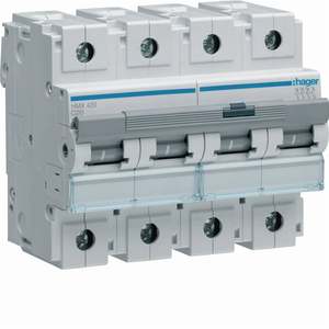 HMX420 Personalizzabile con Hagers MCB 50kA 4P curva C 20A 6M - Product Image 1