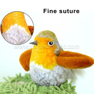 Achtervolging Interactieve Kat Speelgoed Tjilpen Vogel Huisdier Pluche Speelgoed Klappende Vleugels Vliegende Simulatie Elektrische Mus Interactieve Kat Speelgoed Vogel - Product Image 6