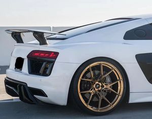 <span class=keywords><strong>Aileron</strong></span> arrière en fibre de carbone style V, modification d'<span class=keywords><strong>aileron</strong></span> d'avion en fibre de carbone GT pour <span class=keywords><strong>Audi</strong></span> R8 2016-2022, style OEM - Product Image 4