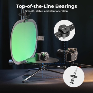 Prime Focus 12" <strong>360</strong>&deg; Photography Turntable Camera Spinner Portable Video Rotating Display Platform <strong>Photo</strong> <strong>Booth</strong> for Product - Product Image 4