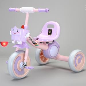 Triciclo para niños de <span class=keywords><strong>moda</strong></span> caliente bicicleta de 3 ruedas neumático de color bicicleta niños equilibrio triciclo andador para bebés - Product Image 2