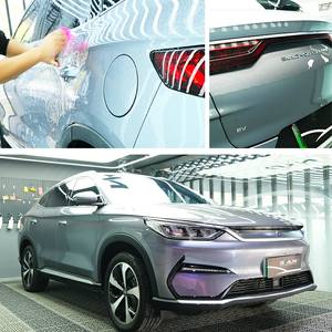 Revêtement en tpu haute brillance ISFFILM protection de peinture automobile anti-rayures corps d'emballage haute polyuréthane ppf rouleau fil de voiture - Product Image 2