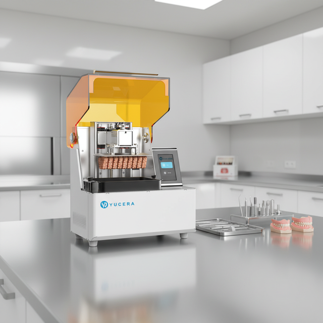 Yucera DJ89 Plus Multi Functional Digital Light Processing DLP for Dental Models Try Ins and Aligners Dental 3D Printer