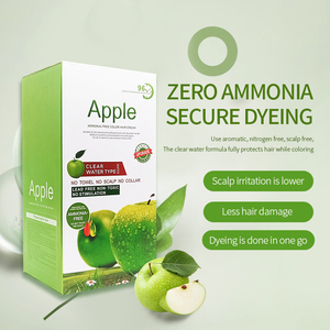 <span class=keywords><strong>Tinta</strong></span> per <span class=keywords><strong>Capelli</strong></span> Nera Naturale alla Mela Zhaoone OEM, Senza Ammoniaca, Crema <span class=keywords><strong>Verde</strong></span> con Fragranza di Frutta, Non Appiccicosa al Cuoio Capelluto, Durata 96 Ore - Product Image 2