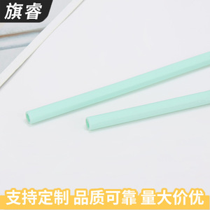 Silicone <b>Straw</b> Set Straight <b>Straws</b> Blue <b>Reusable</b> For Juice Milk Tea Beverages Cocktails - Product Image 5
