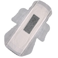 Serviettes hygiéniques personnalisées en coton avec cœur en charbon de bambou, à ailettes, non parfumées, protection latérale – Services OEM/ODM disponibles, échantillons de designs, Fujian