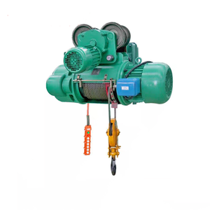 Nouveau palan électrique à câble métallique Construction en acier Type d'élingue de câble métallique 380V moteur télécommande marchandises de levage - Product Image 2