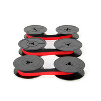 Ruban pour machine à écrire universel compatible noir et rouge GR1 GR4 GR9 1/2 pouce