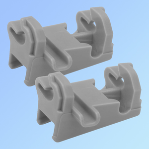 MEG64438801 (2 piezas) Repuestos para Lavavajillas, Soporte Inferior para Bandeja, Clips de Fijación para Lavavajillas - Product Image 1