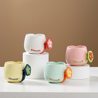 Cadeau personnalisé tasses à café et tasses à café en céramique de style ins de grande valeur nordique