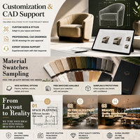 Ensemble de canapés de bureau modernes en velours, personnalisables, pour zone de réception, vente en gros OEM, fournisseur d'usine, hall d'hôtel
