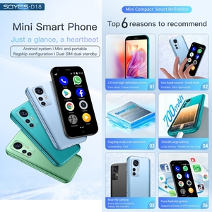 <span class=keywords><strong>SOYES</strong></span>-teléfono <span class=keywords><strong>D18</strong></span>, 1GB + 8GB, 2,5 pulgadas, 3G, Android 6,0, con batería de 700mAh de capacidad - Product Image 3