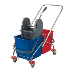 AF08072 BAIYUN CLEANING 60L mop bucket cleaning tools mop wringer trolley