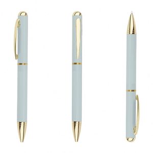 Bolígrafo de punta redonda de alta calidad con cuerpo de colores, tinta suave, bolígrafo profesional para oficina, logotipo personalizado - Product Image 4