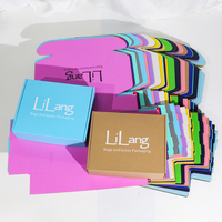 Lot de boîtes d'expédition en carton ondulé de luxe personnalisées, avec revêtement UV, pelliculage brillant, matériaux recyclés, en forme d'avion